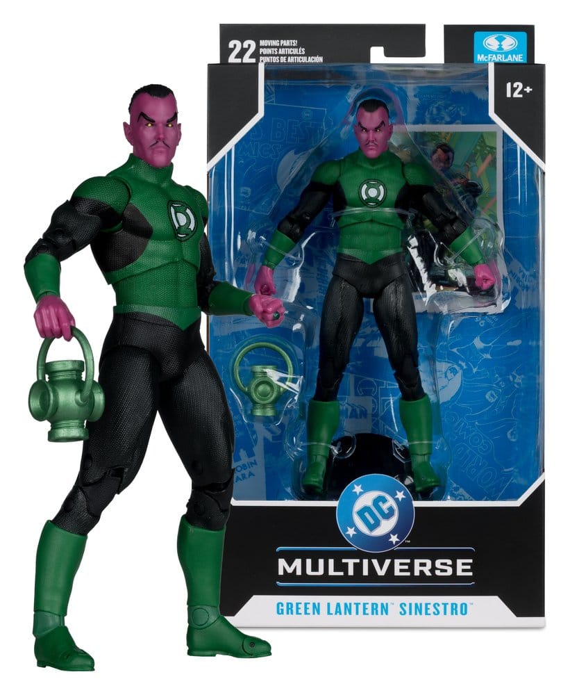 DC Multiverse figurine Green Lantern Sinestro (Green Lantern Corps 1) 18 cm