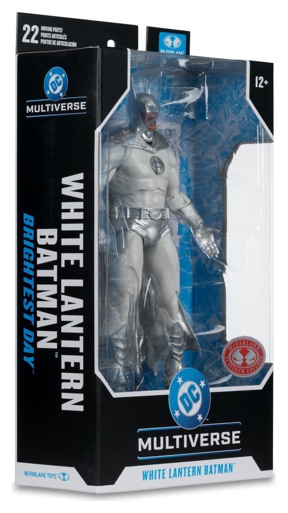 DC Multiverse figurine White Lantern Batman (Brightest Day) (Red Platinum Edition) 18 cm