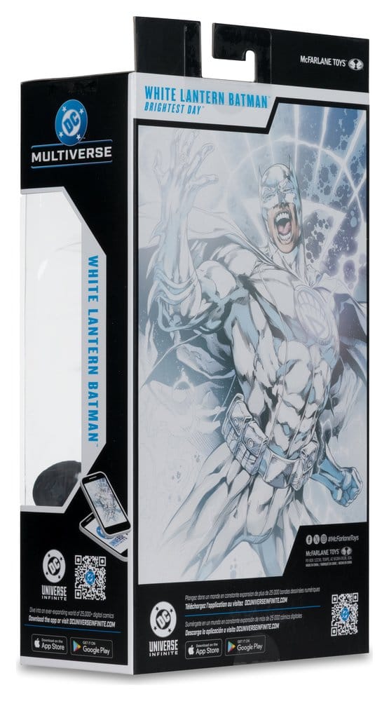 DC Multiverse figurine White Lantern Batman (Brightest Day) (Red Platinum Edition) 18 cm