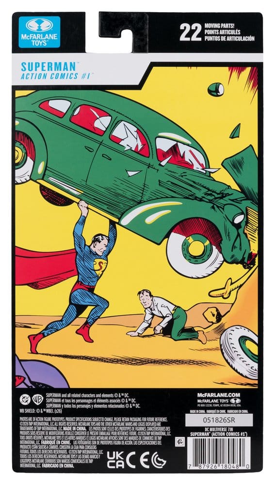DC Multiverse figurine Superman (Action Comics #1) 18 cm