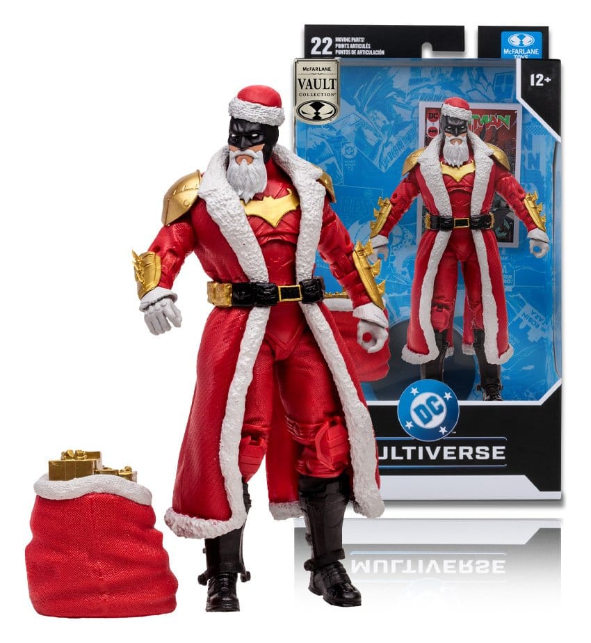 DC Multiverse McFarlane Vault Collection figurine Batman (Red Santa Suit) 18 cm
