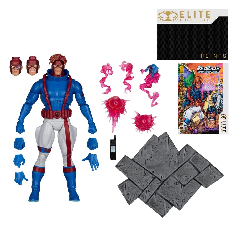 WildC.A.T.S Elite Edition Image Comic Founders Series Deluxe Figurine Spartan 19 cm
