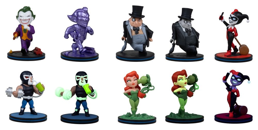DC Comics QMx Q-Fig assortiment figurines mini (10)