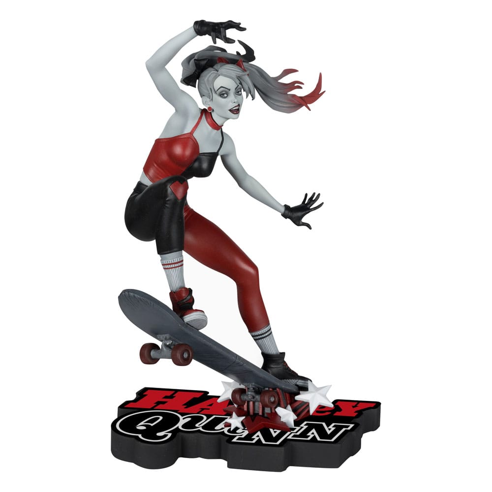 DC Direct statuette 1/10 Harley Quinn: Red, White & Black Harley Quinn by Ivan Tao 20 cm