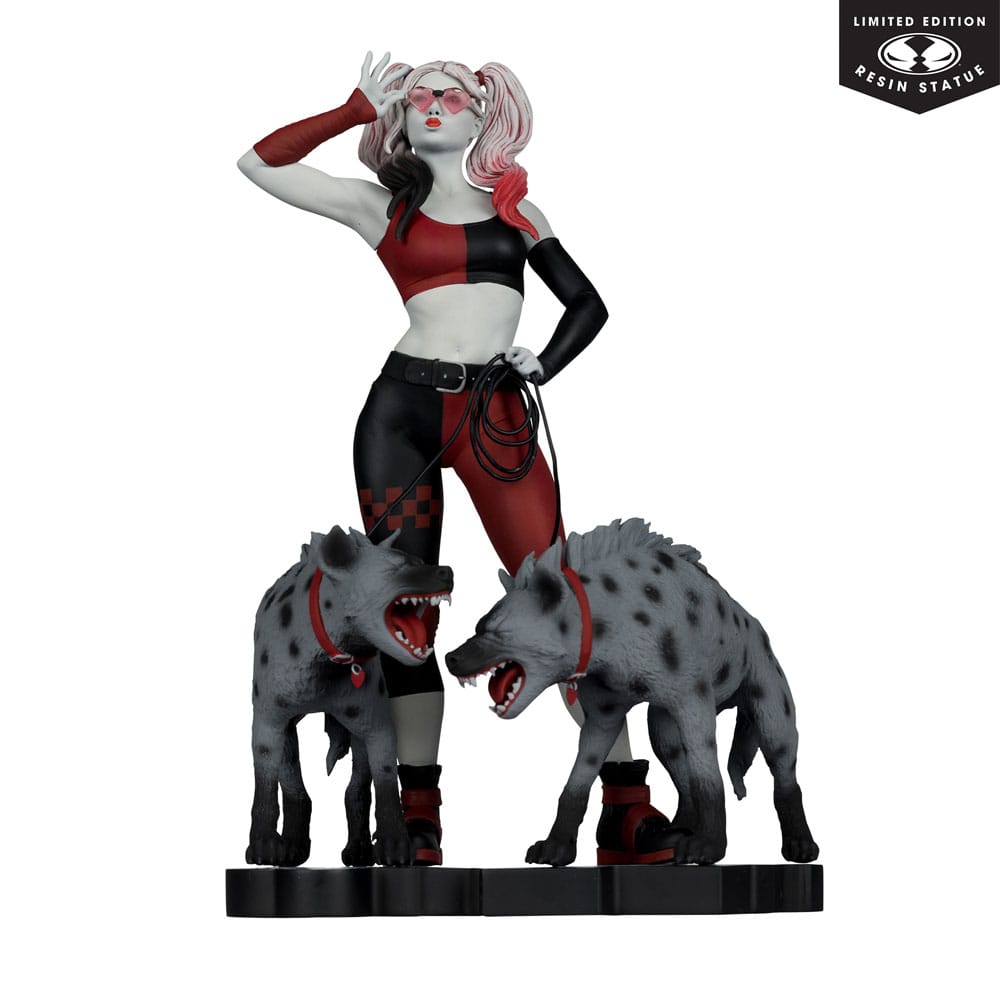 DC Direct statuette 1/10 Harley Quinn: Red, White & Black Harley Quinn by Jenny Frison 19 cm