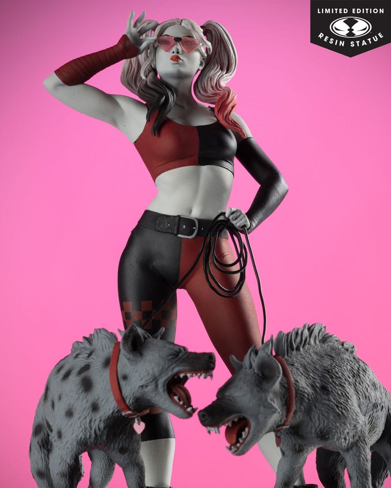 DC Direct statuette 1/10 Harley Quinn: Red, White & Black Harley Quinn by Jenny Frison 19 cm