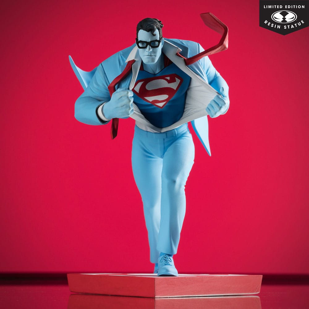 DC Direct statuette 1/10 Superman Red and Blue: Superman by Clayton Henry Limited Edition 16 cm