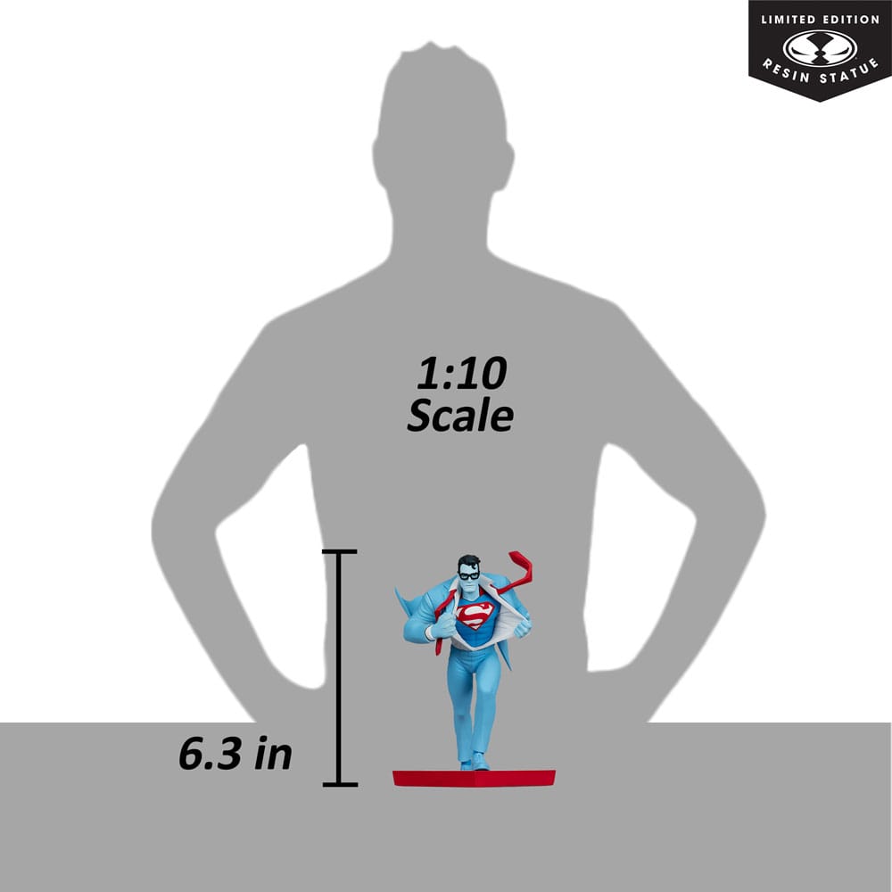 DC Direct statuette 1/10 Superman Red and Blue: Superman by Clayton Henry Limited Edition 16 cm