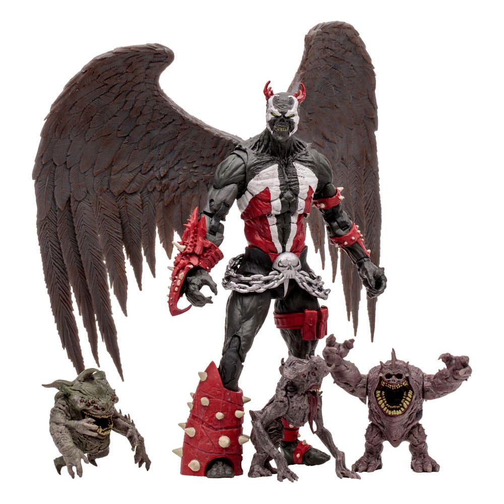 Spawn figurine Megafig King Spawn with Wings and Minions 30 cm