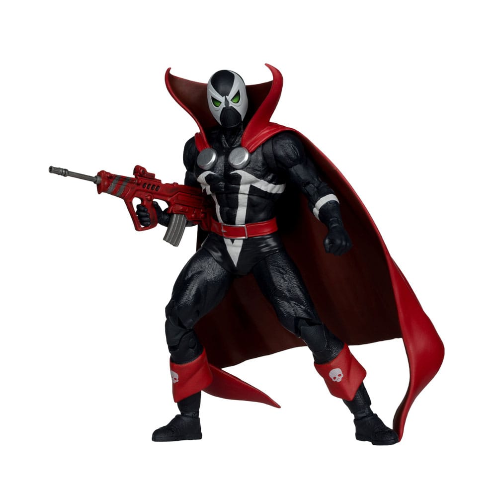Spawn Page Punchers figurine Spawn 1977 Red and Black (Chase) Red Platinum Edition 18 cm