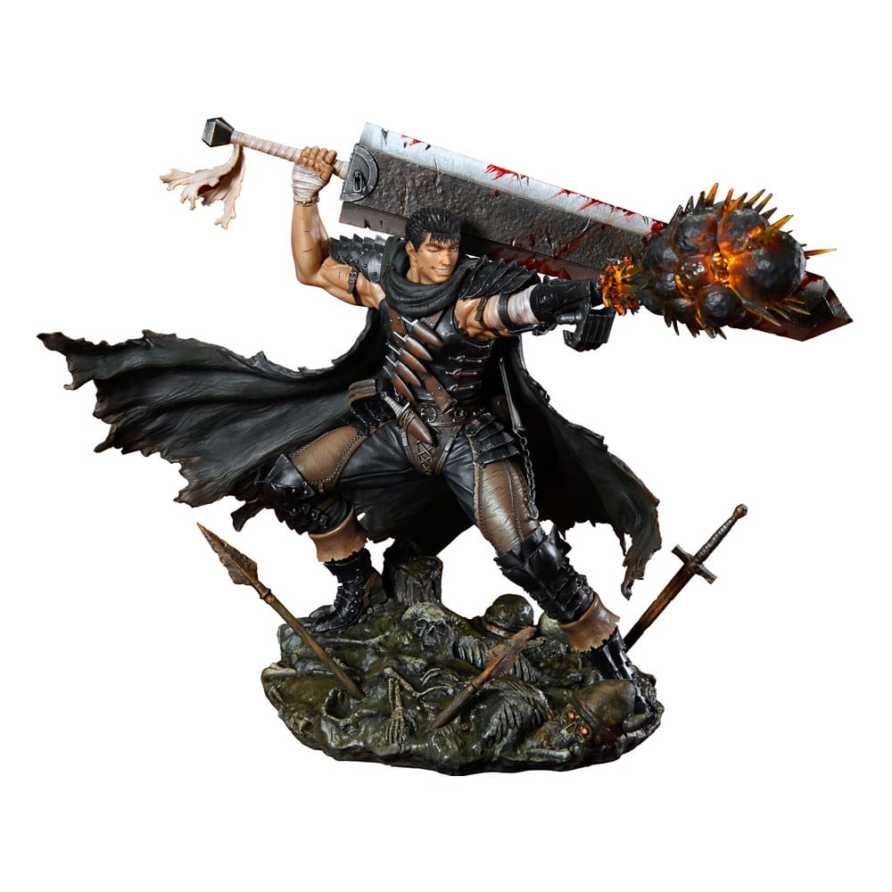 Berserk statuette PVC 1/7 Guts Black Swordsman Ver. 26 cm