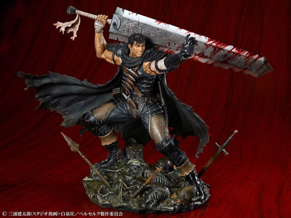 Berserk statuette PVC 1/7 Guts Black Swordsman Ver. 26 cm