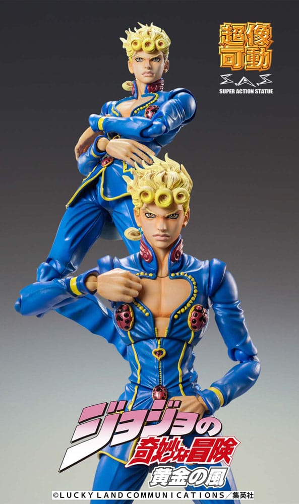 JoJo's Bizarre Adventure Part 5: Golden Wind figurine Chozokado Giorno Giovanna Second 15 cm