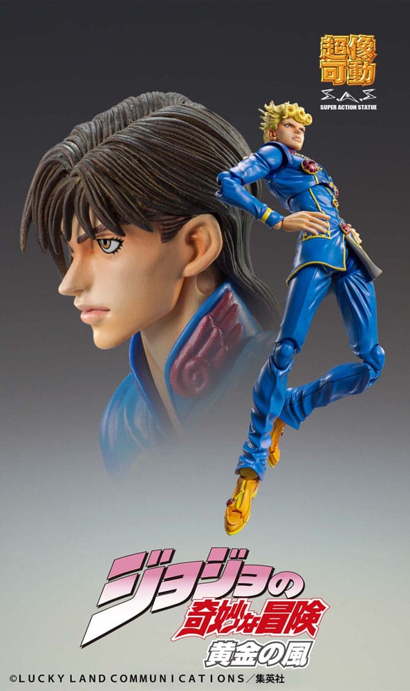 JoJo's Bizarre Adventure Part 5: Golden Wind figurine Chozokado Giorno Giovanna Second 15 cm