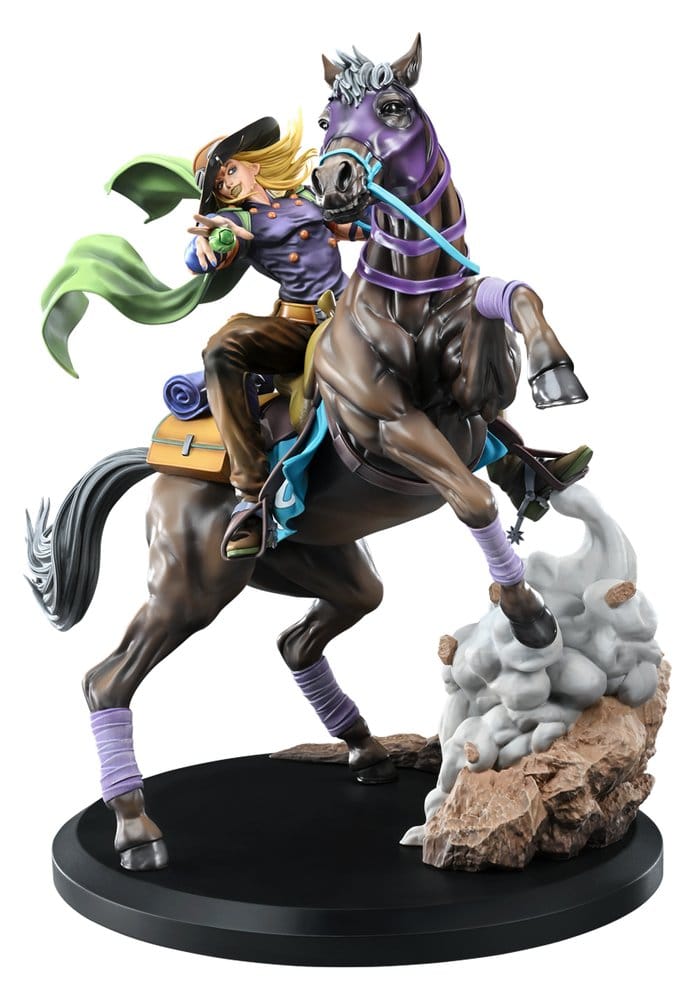 JoJo's Bizarre Adventure: Steel Ball Run figurine Gyro Zeppeli & Valkyrie 31 cm