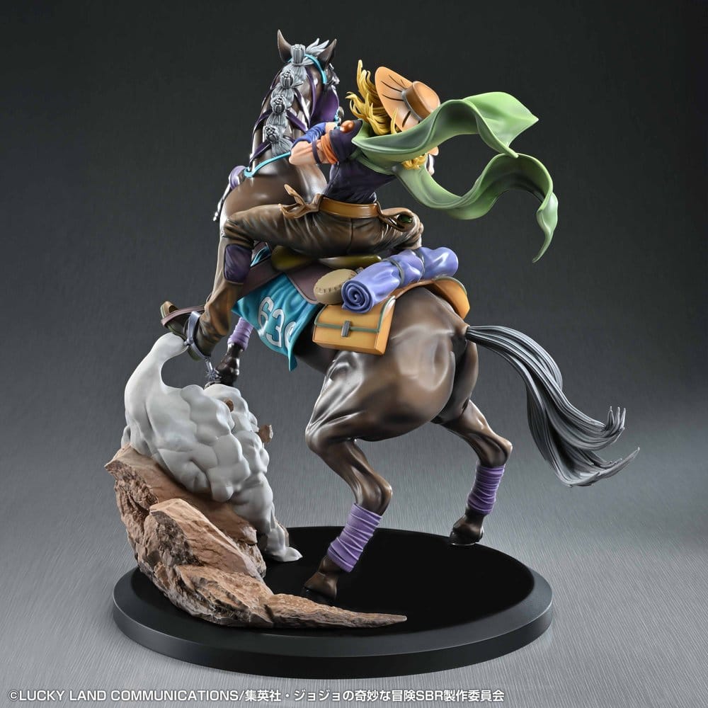 JoJo's Bizarre Adventure: Steel Ball Run figurine Gyro Zeppeli & Valkyrie 31 cm
