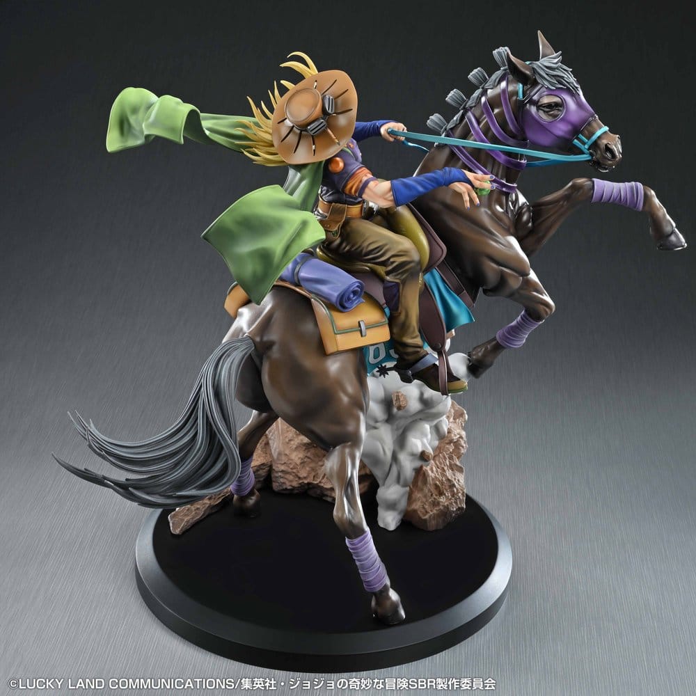 JoJo's Bizarre Adventure: Steel Ball Run figurine Gyro Zeppeli & Valkyrie 31 cm
