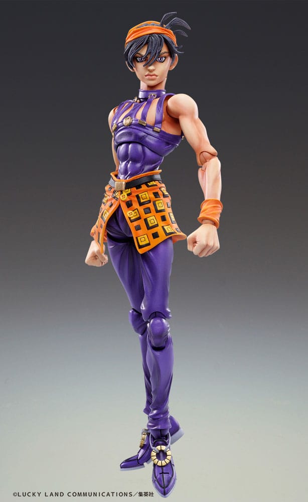 JoJo's Bizarre Adventure Part 5: Golden Wind figurine Chozokado Narancia Ghirga & As 15 cm
