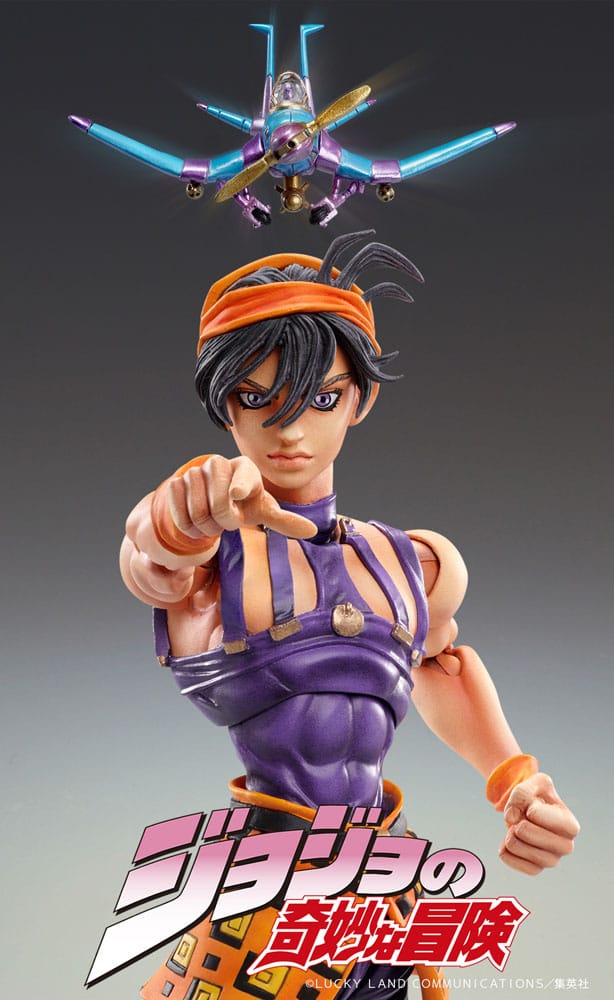 JoJo's Bizarre Adventure Part 5: Golden Wind figurine Chozokado Narancia Ghirga & As 15 cm