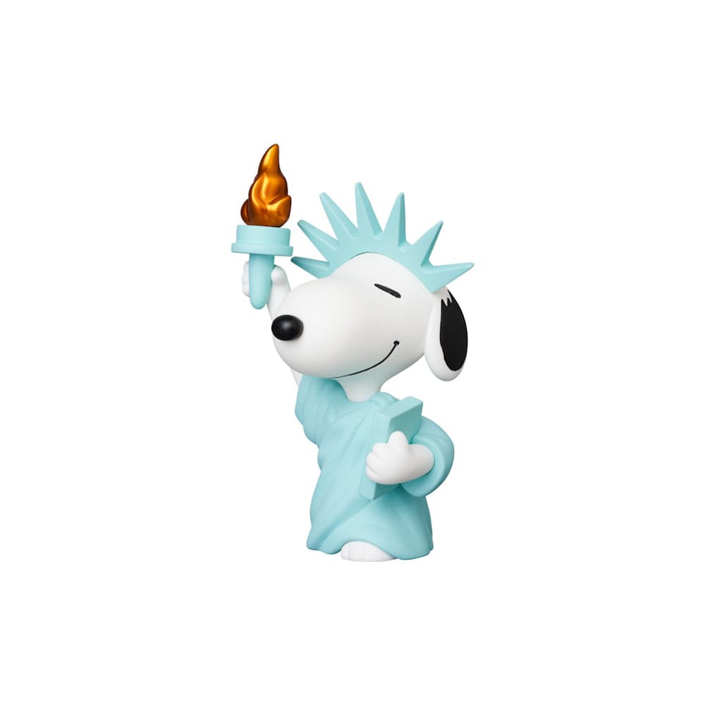 Peanuts mini figurine Medicom UDF série 17 Statue of Liberty Snoopy 7 cm