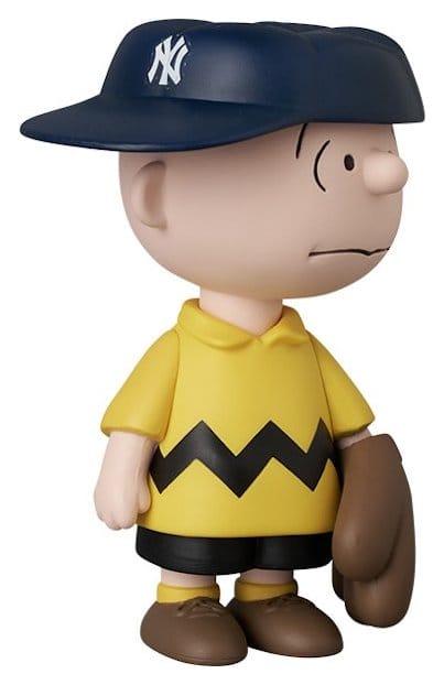 MLB × Peanuts figurine PVC UDF New York Yankees Charlie Brown 9 cm