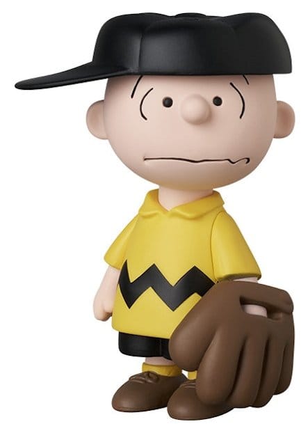 MLB × Peanuts figurine PVC UDF Chicago White Sox Charlie Brown 9 cm