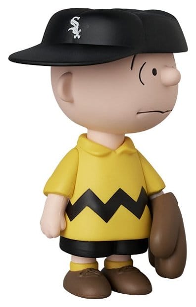 MLB × Peanuts figurine PVC UDF Chicago White Sox Charlie Brown 9 cm