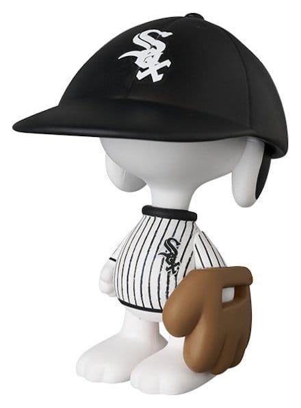 MLB × Peanuts figurine PVC UDF Chicago White Sox Snoopy 7 cm