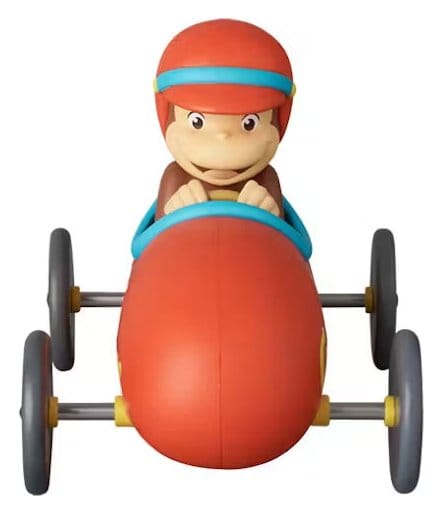 Georges le petit curieux UDF figurine mini avec chariot 6 cm