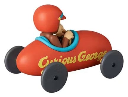 Georges le petit curieux UDF figurine mini avec chariot 6 cm