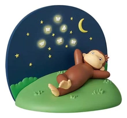 Georges le petit curieux UDF figurine mini allongé 6 cm