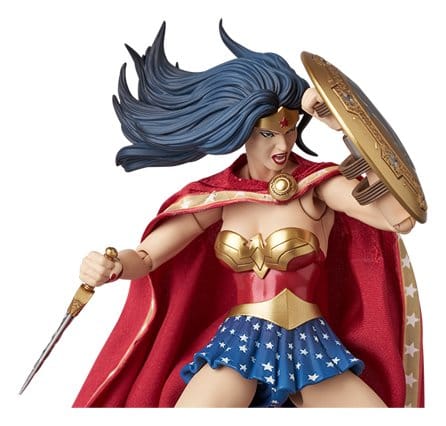 Superman figurine MAFEX Wonder Woman (Superman: For Tomorrow) 15 cm