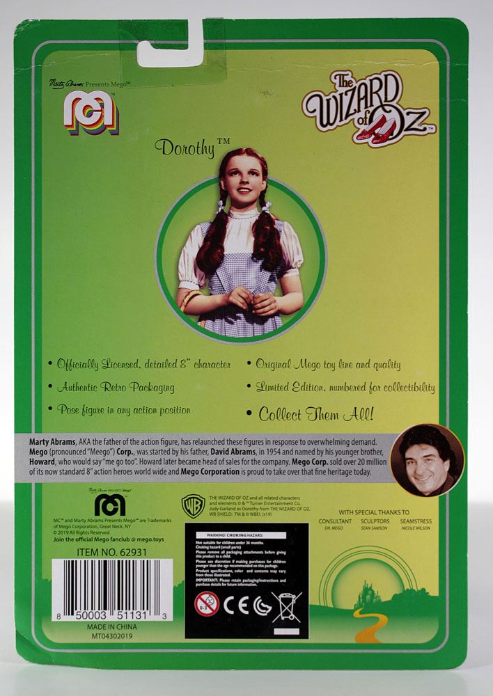 Le Magicien d'Oz figurine Dorothy 20 cm