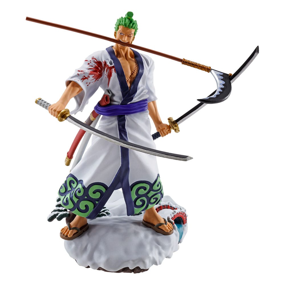 One Piece Petitrama set figurines PVC Logbox Re Birth Wano Kuni Vol.1 9 cm