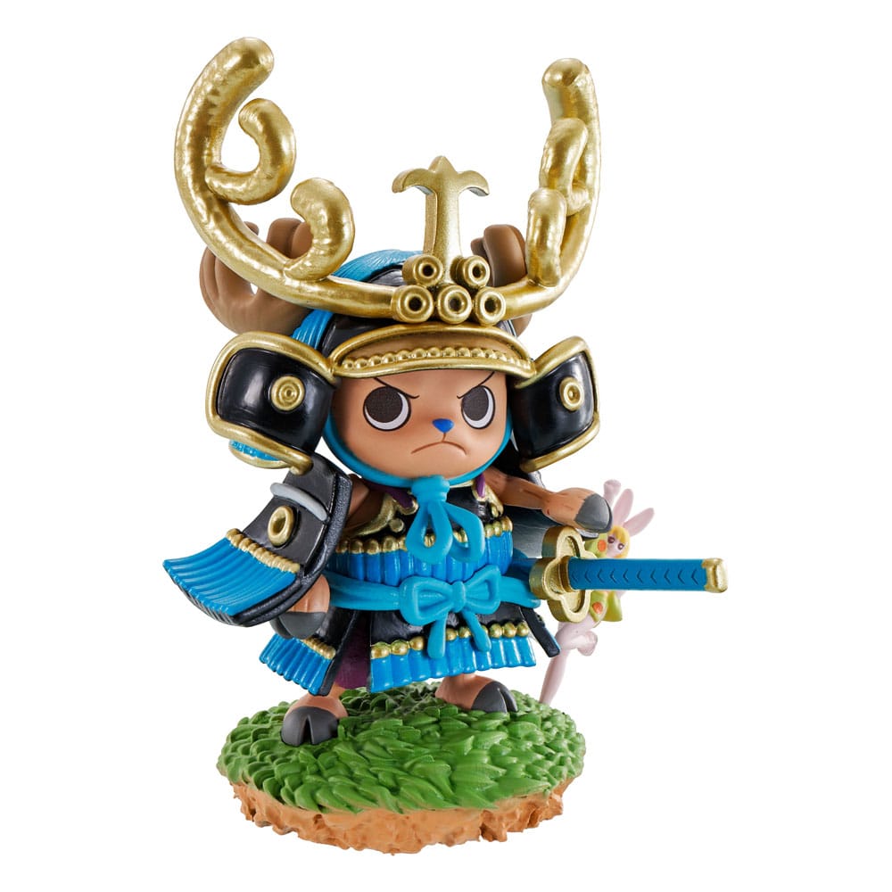One Piece Petitrama set figurines PVC Logbox Re Birth Wanokuni Vol. 2 Set 9 cm