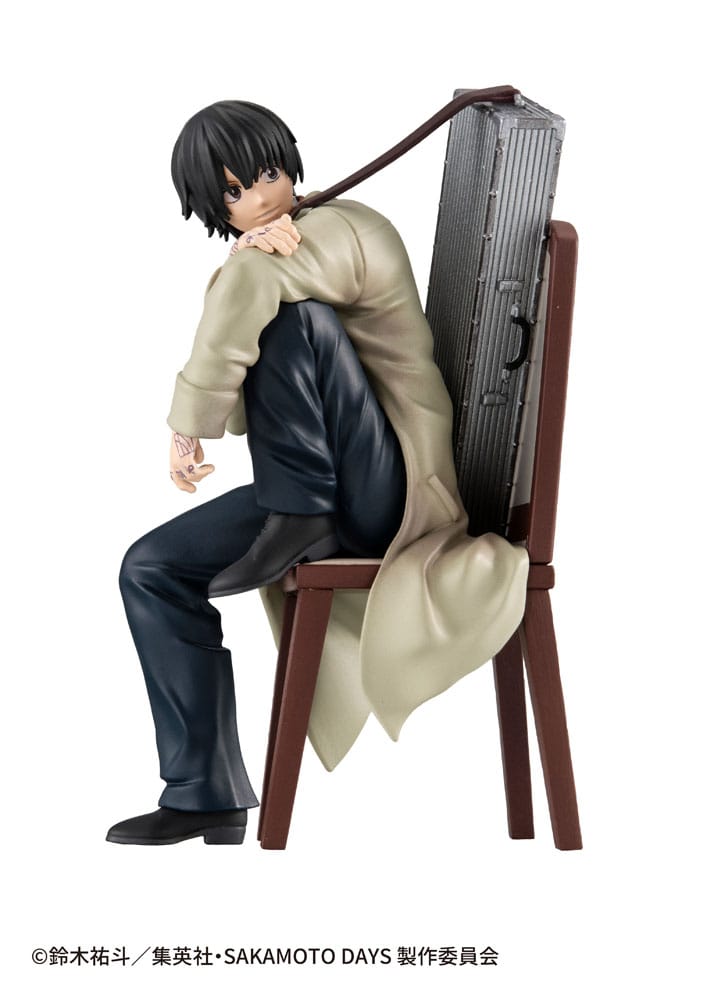 Sakamoto Days Petitrama EX Series pack 4 trading figures Cut Out Scenes Set 9 cm
