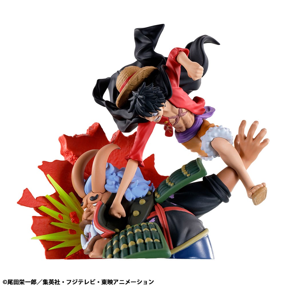 One Piece Petitrama set figurines PVC Logbox Re Birth Wano Kuni Vol.1 9 cm