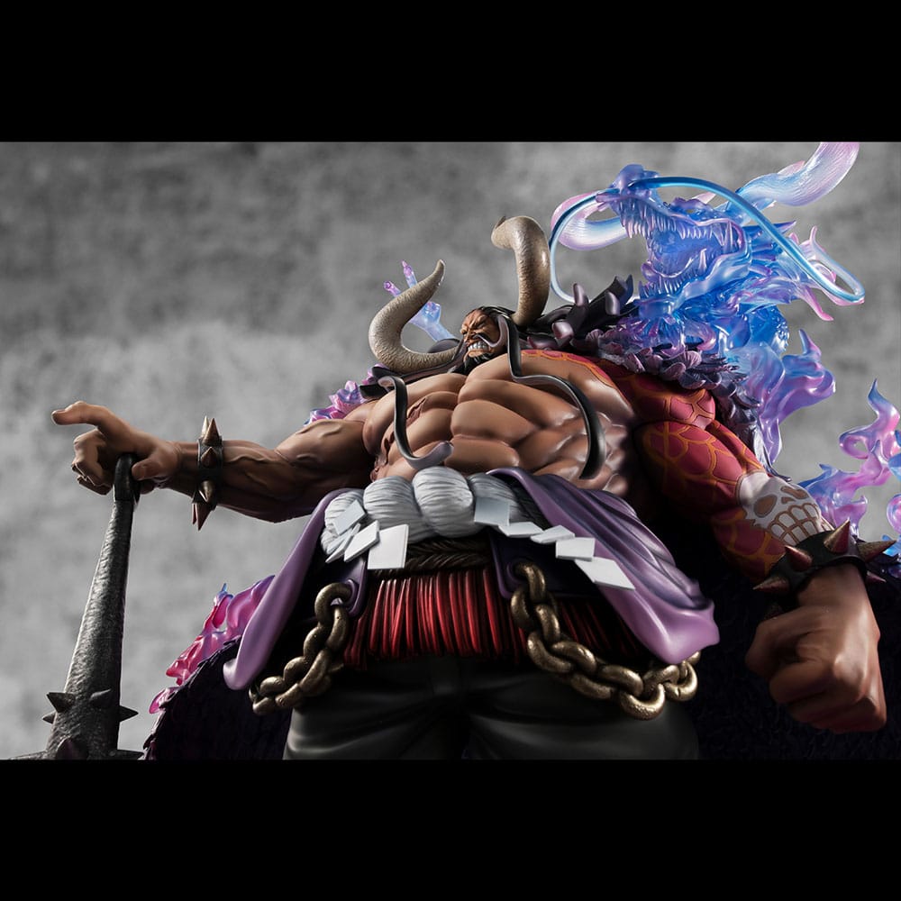 One Piece statuette PVC Portrait Of Pirates WA-MAXIMUM Kaido the Beast(Super limited reprint)38 cm