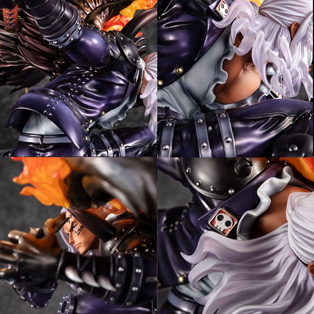 One Piece statuette PVC Portrait Of Pirates WA-MAXIMUM Beasts Pirates All-Stars King 33 cm