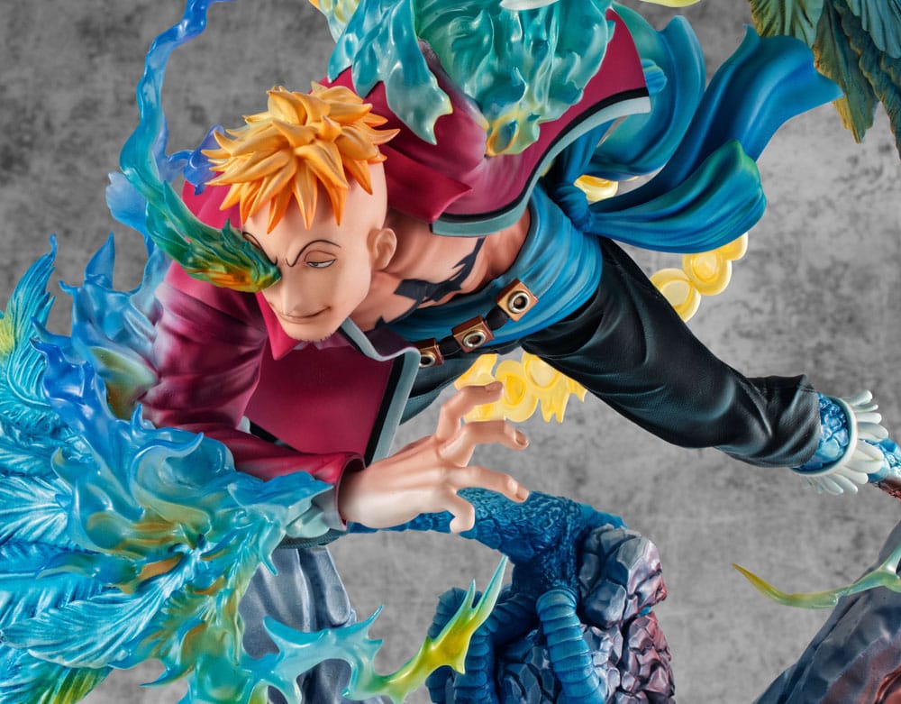 One Piece statuette PVC P.O.P. MAS Maximum Marco the Phoenix Leader of 1st group of Whitebeard Pirates 32 cm