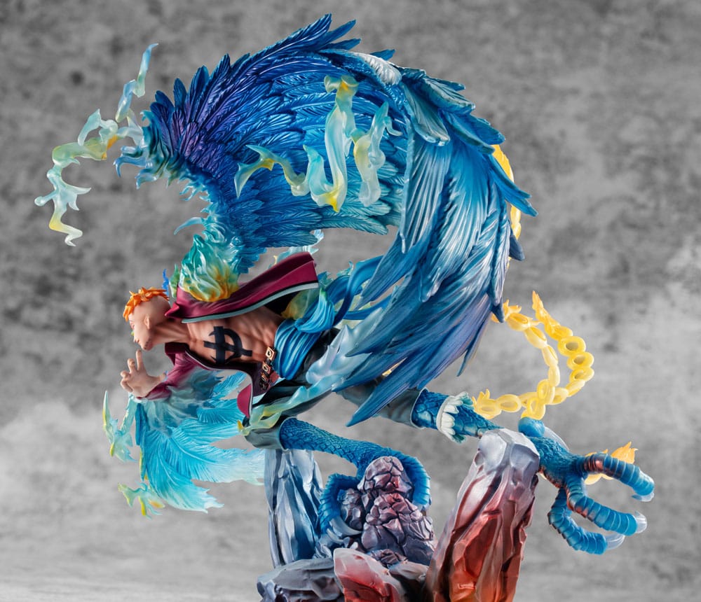 One Piece statuette PVC P.O.P. MAS Maximum Marco the Phoenix Leader of 1st group of Whitebeard Pirates 32 cm