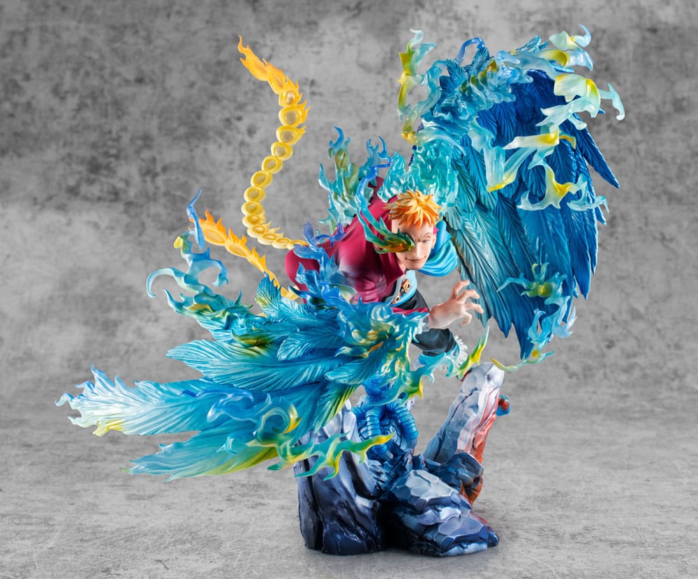 One Piece statuette PVC P.O.P. MAS Maximum Marco the Phoenix Leader of 1st group of Whitebeard Pirates 32 cm