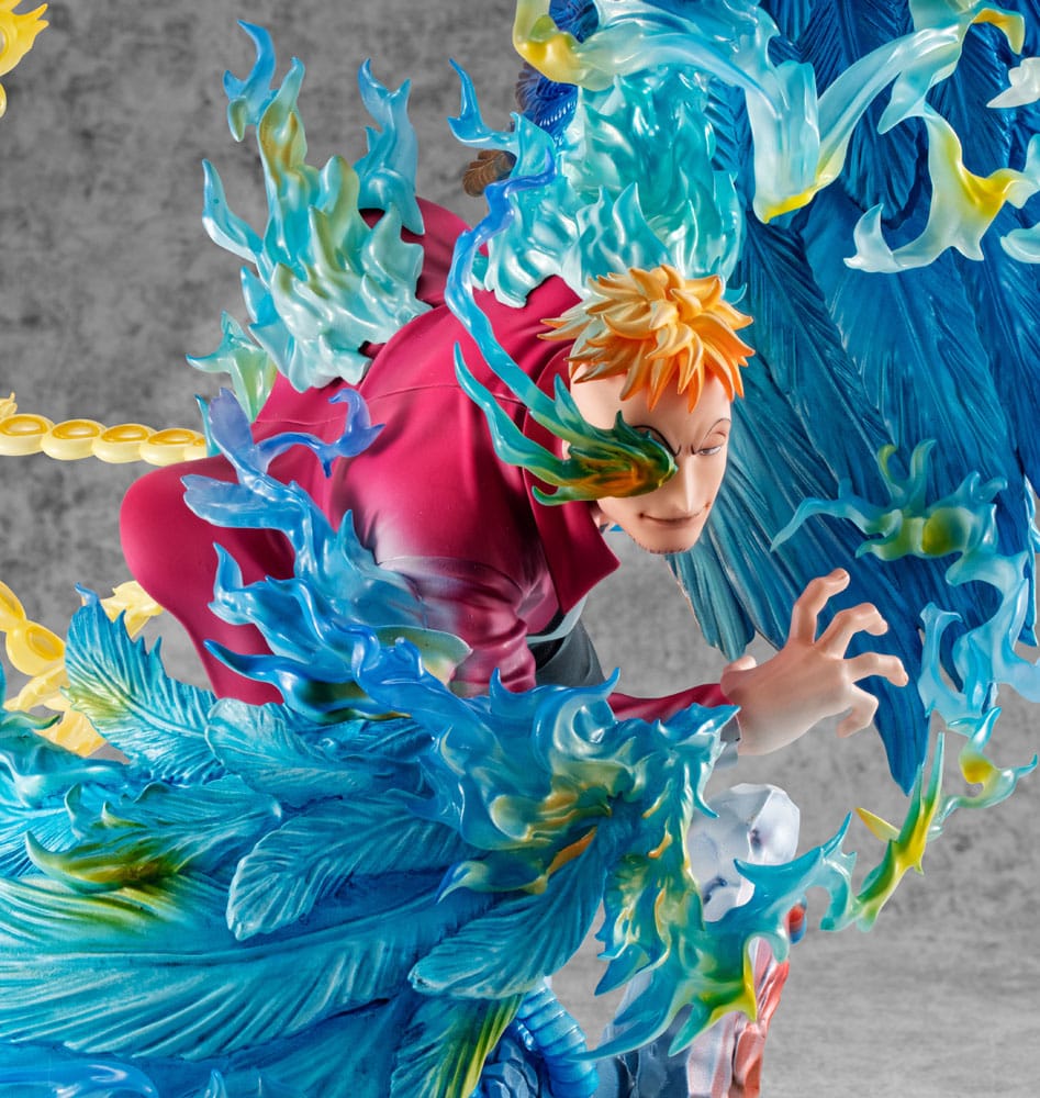One Piece statuette PVC P.O.P. MAS Maximum Marco the Phoenix Leader of 1st group of Whitebeard Pirates 32 cm