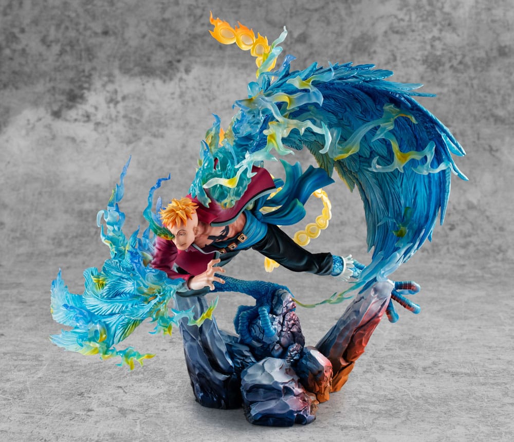 One Piece statuette PVC P.O.P. MAS Maximum Marco the Phoenix Leader of 1st group of Whitebeard Pirates 32 cm