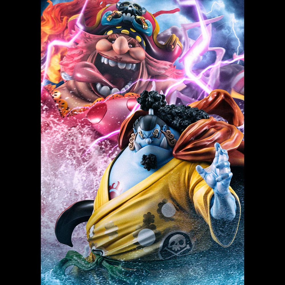 One Piece statuette PVC Portrait Of Pirates SA-MAXIMUM Knight of the Sea Jinbe Limited Reprint 25 cm