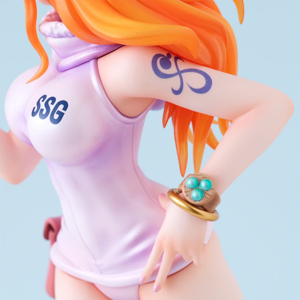 One Piece statuette PVC Portrait Of Pirates Nami Evolutionary History 25 cm
