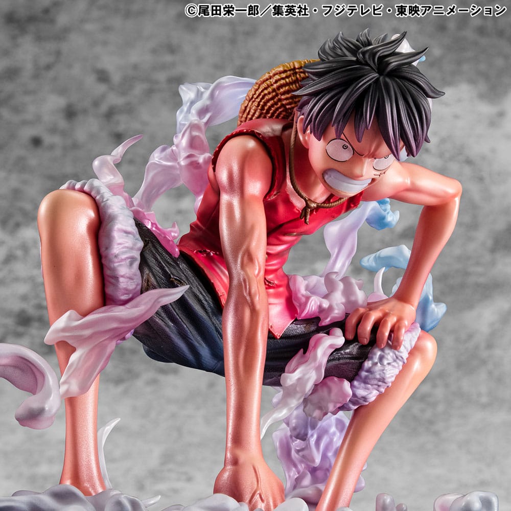 One Piece statuette PVC P.O.P. Monkey D. Luffy Gear 2 Limited Edition 19 cm
