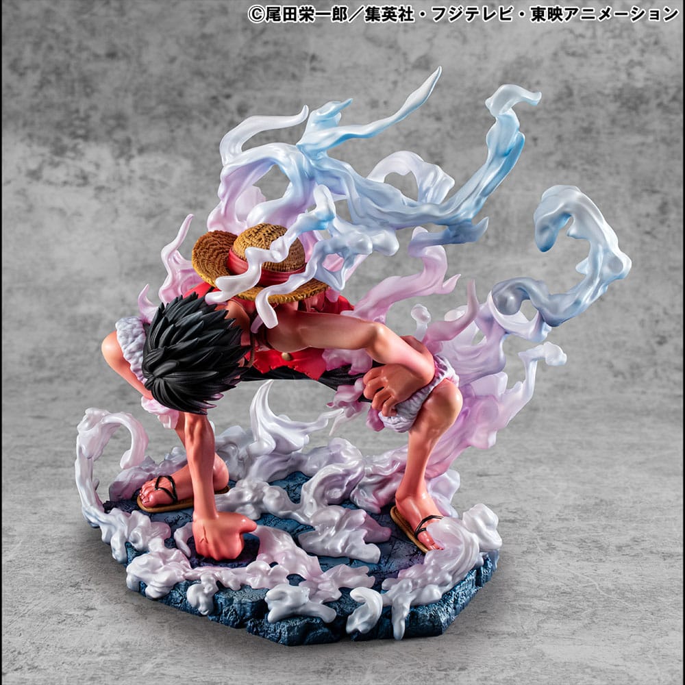 One Piece statuette PVC P.O.P. Monkey D. Luffy Gear 2 Limited Edition 19 cm