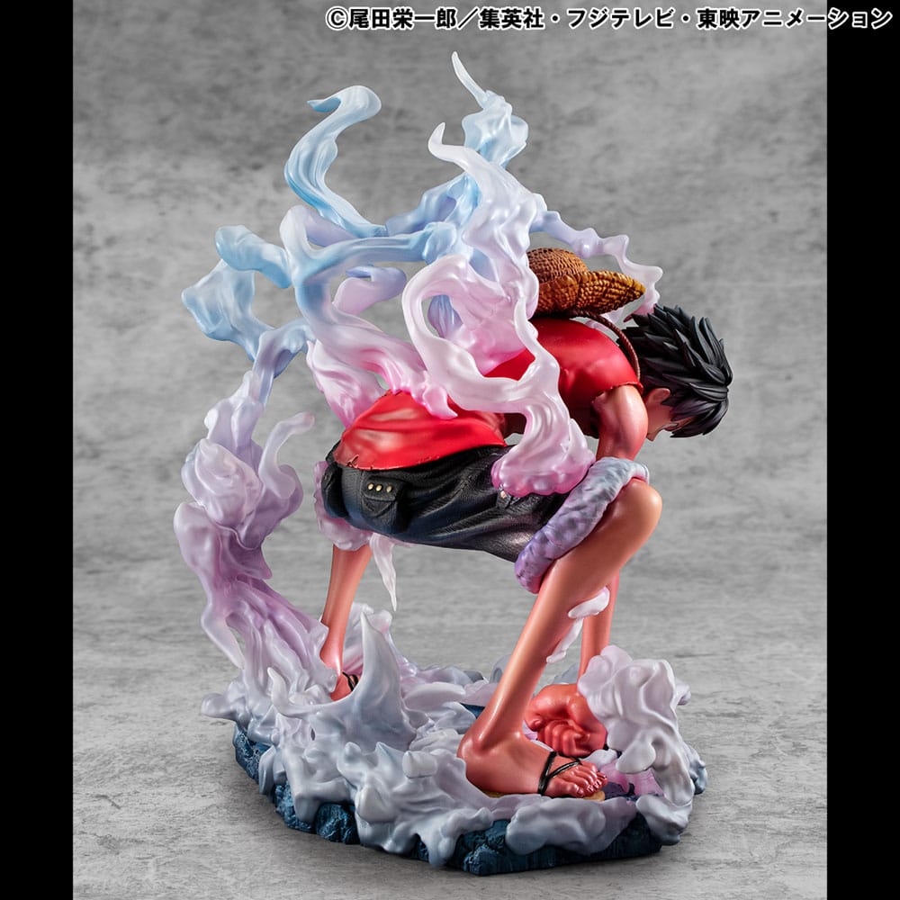 One Piece statuette PVC P.O.P. Monkey D. Luffy Gear 2 Limited Edition 19 cm
