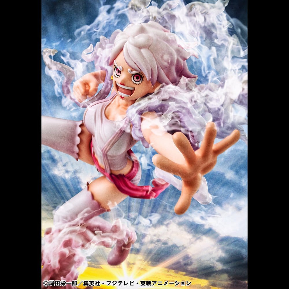 One Piece Portrait of Pirates figurine PVC Evolutionary History Jewelry Bonney The Freest Future Ver. 24 cm
